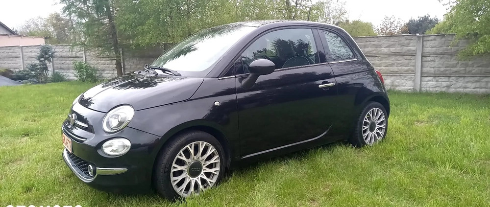 Fiat 500 cena 35900 przebieg: 103000, rok produkcji 2016 z Sieraków małe 562